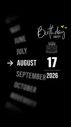 BDAY DAUGHTER 17 AUG