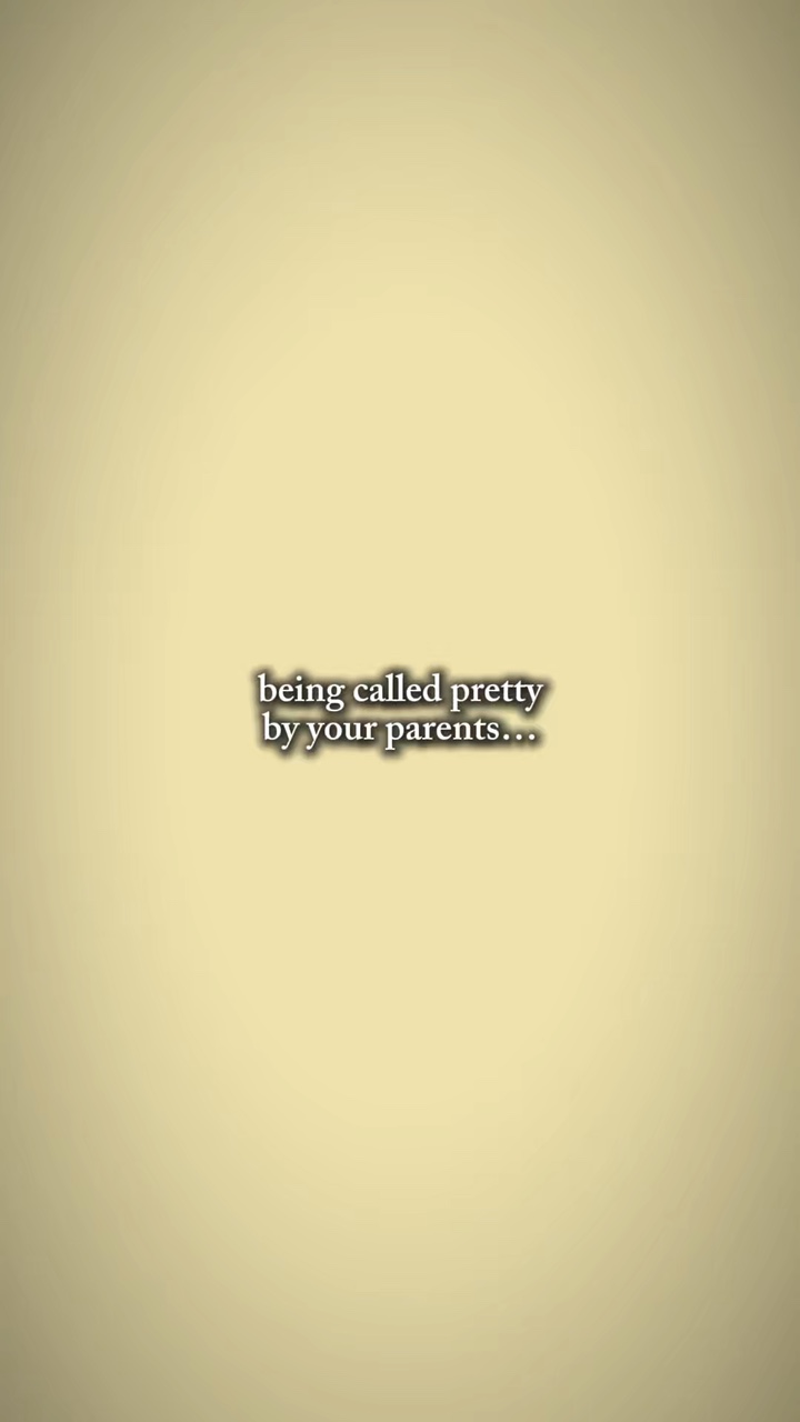 being called pretty 