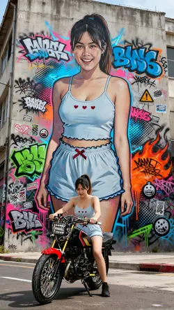 grafiti x kicau