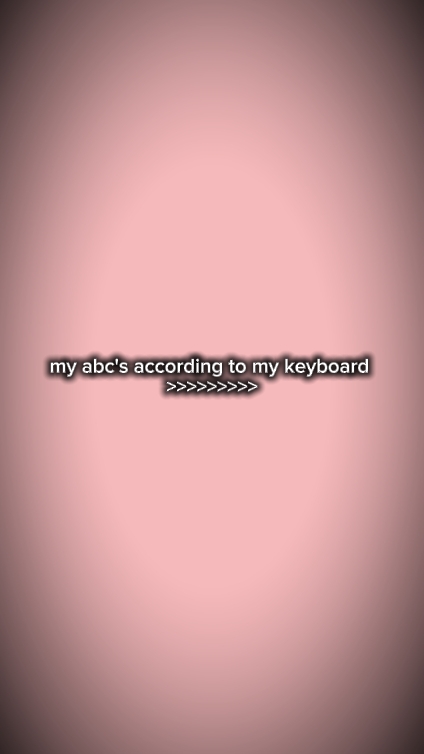 my abc's according 