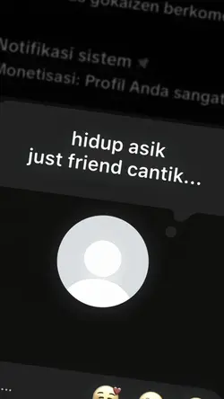 just friend cantik