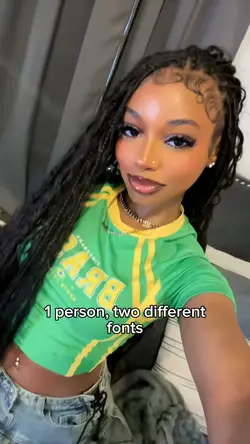 2 different fonts