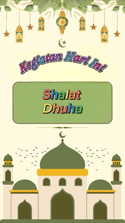 shalat Dhuha paud 