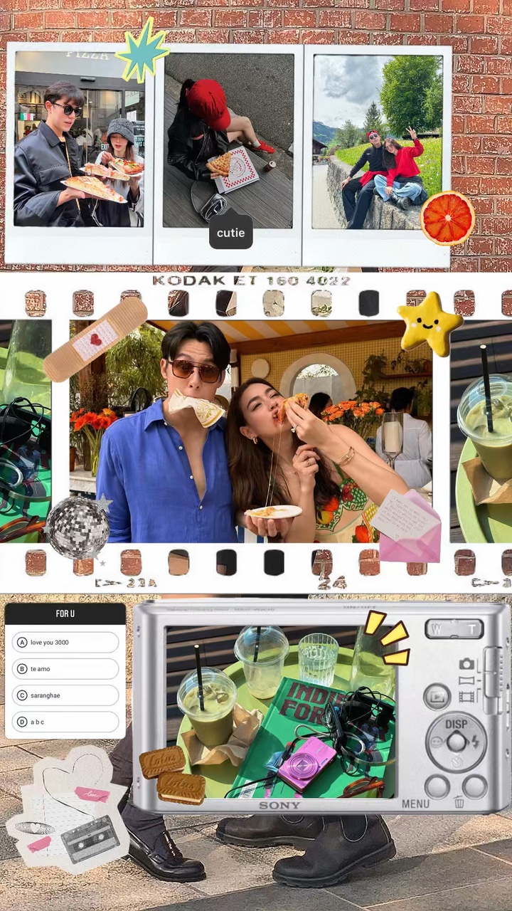 Couple instastory