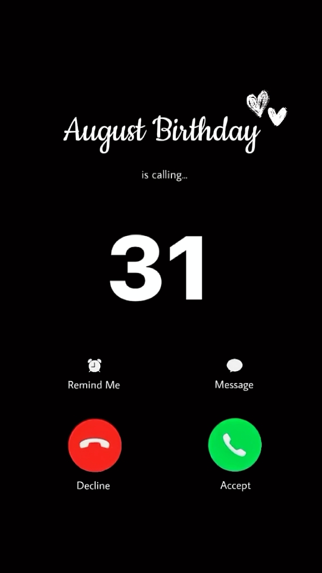 Ulang Tahun 31 Agustus 