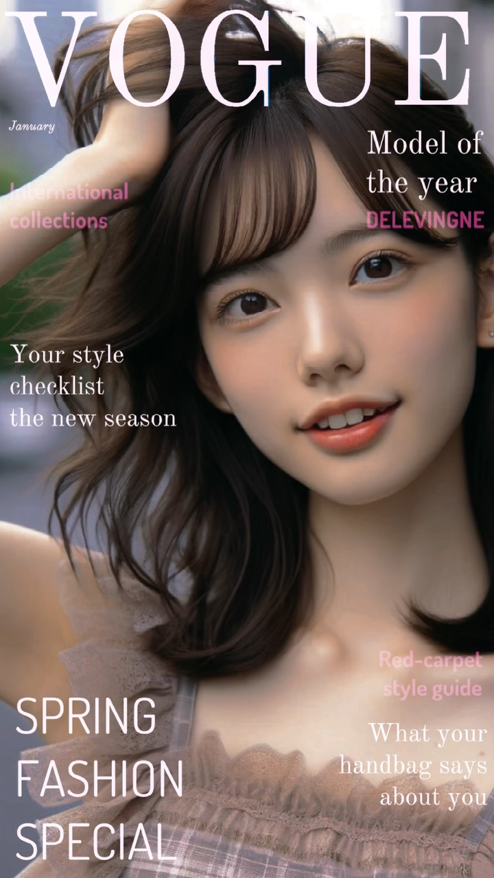Couverture du magazine VOGUE