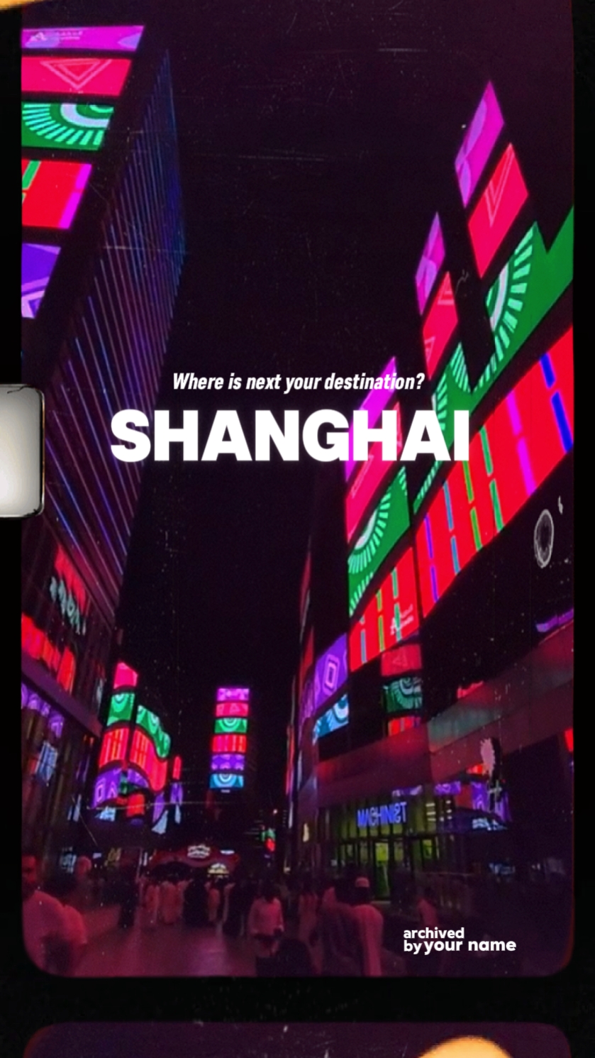Vlog Travel Shanghai