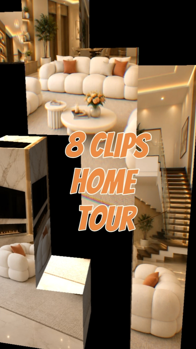 8 clips de recorrido por el hogar