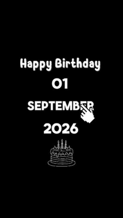 ULANG TAHUN 01 SEPTEMB