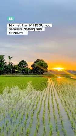 nikmati hari minggu