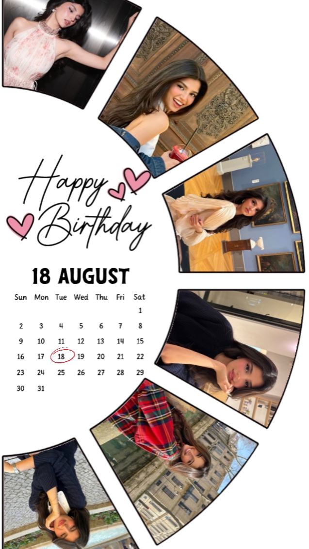 Birthday 18 August 