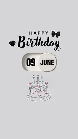 BDAY 09 JUNE 2026