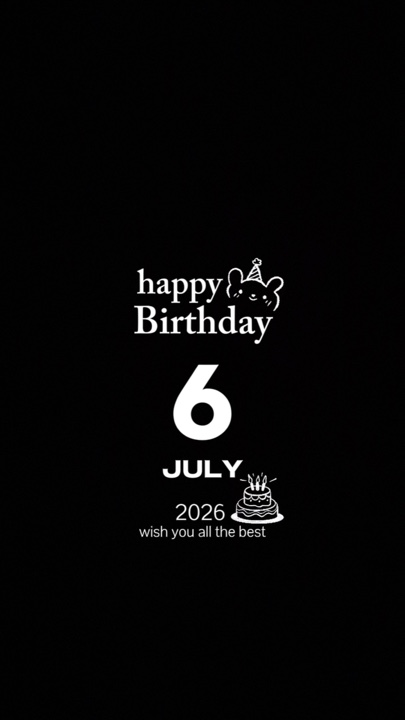Selamat ulang tahun 