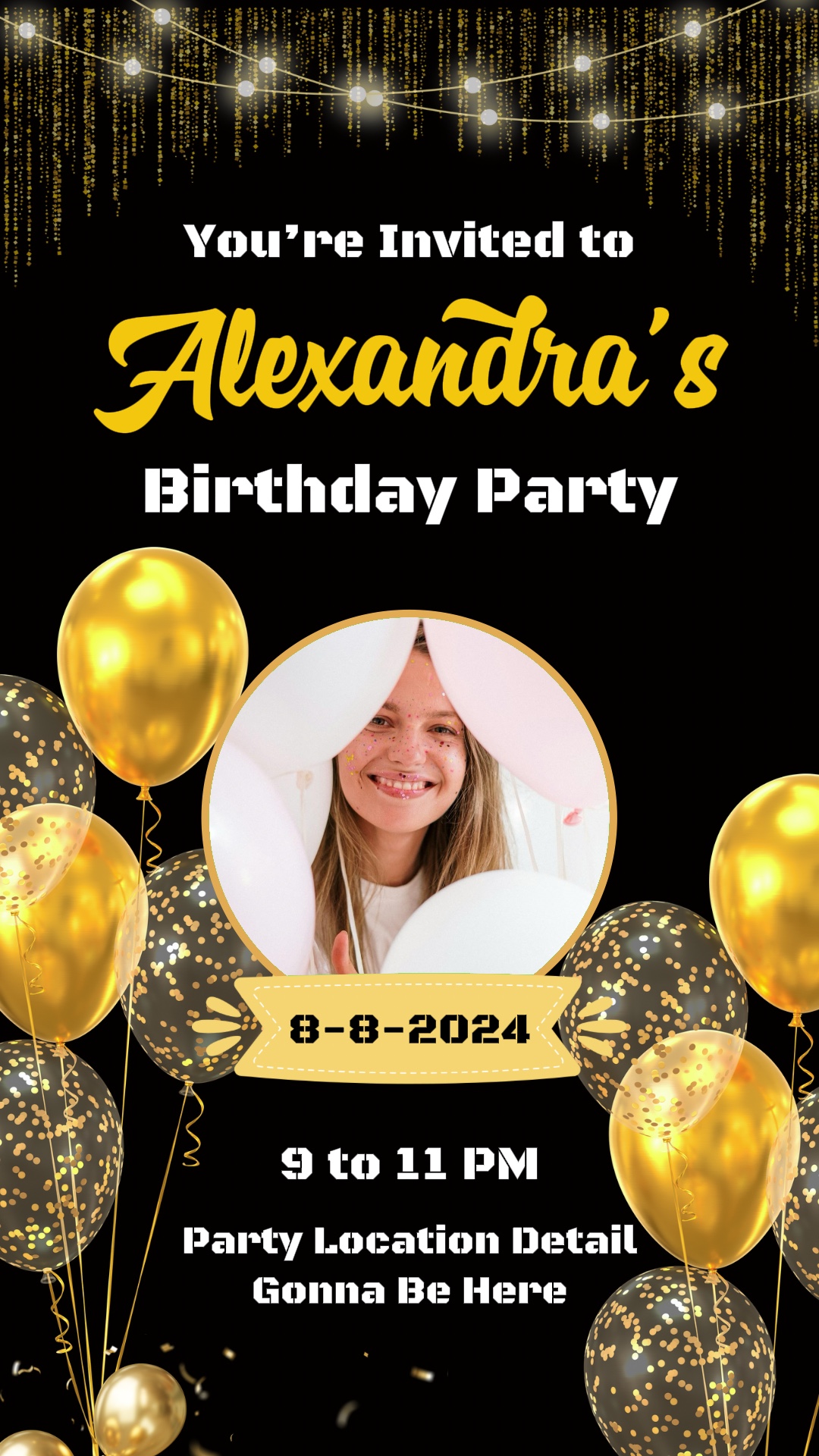 Convite de Aniversário