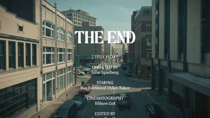 OUTRO CREDITS FILM