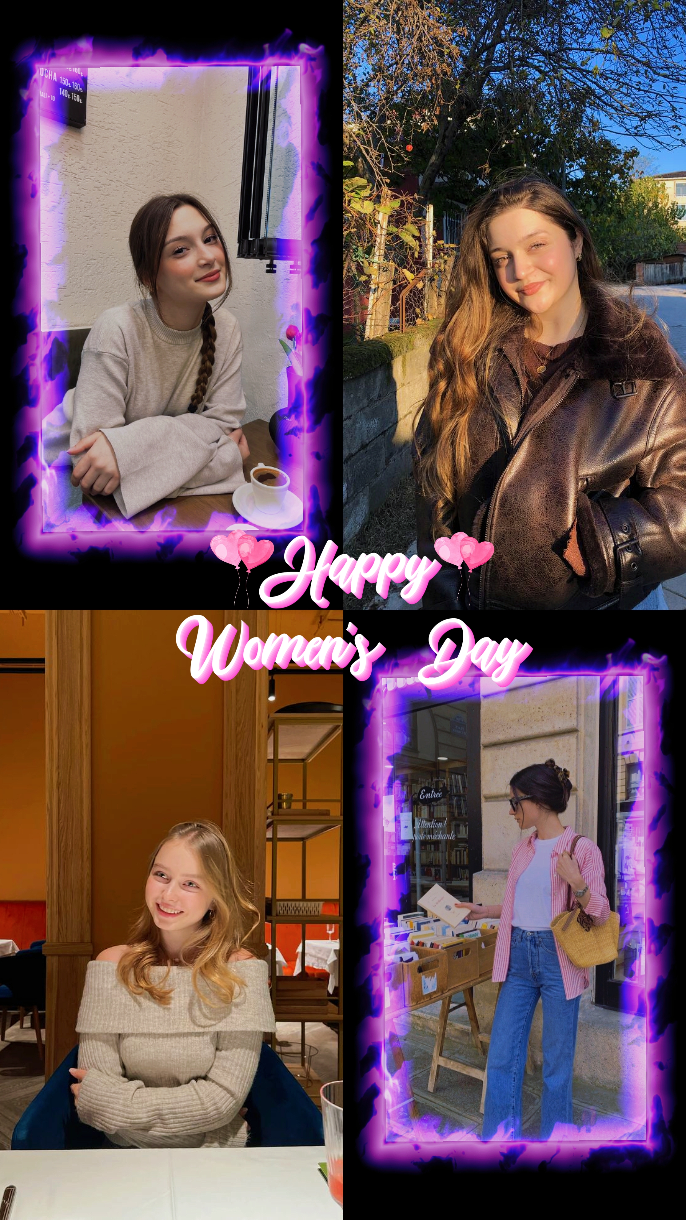 Feliz dia das mulheres