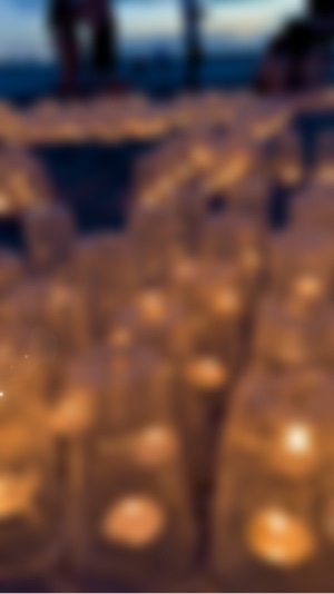 Luces de velas 