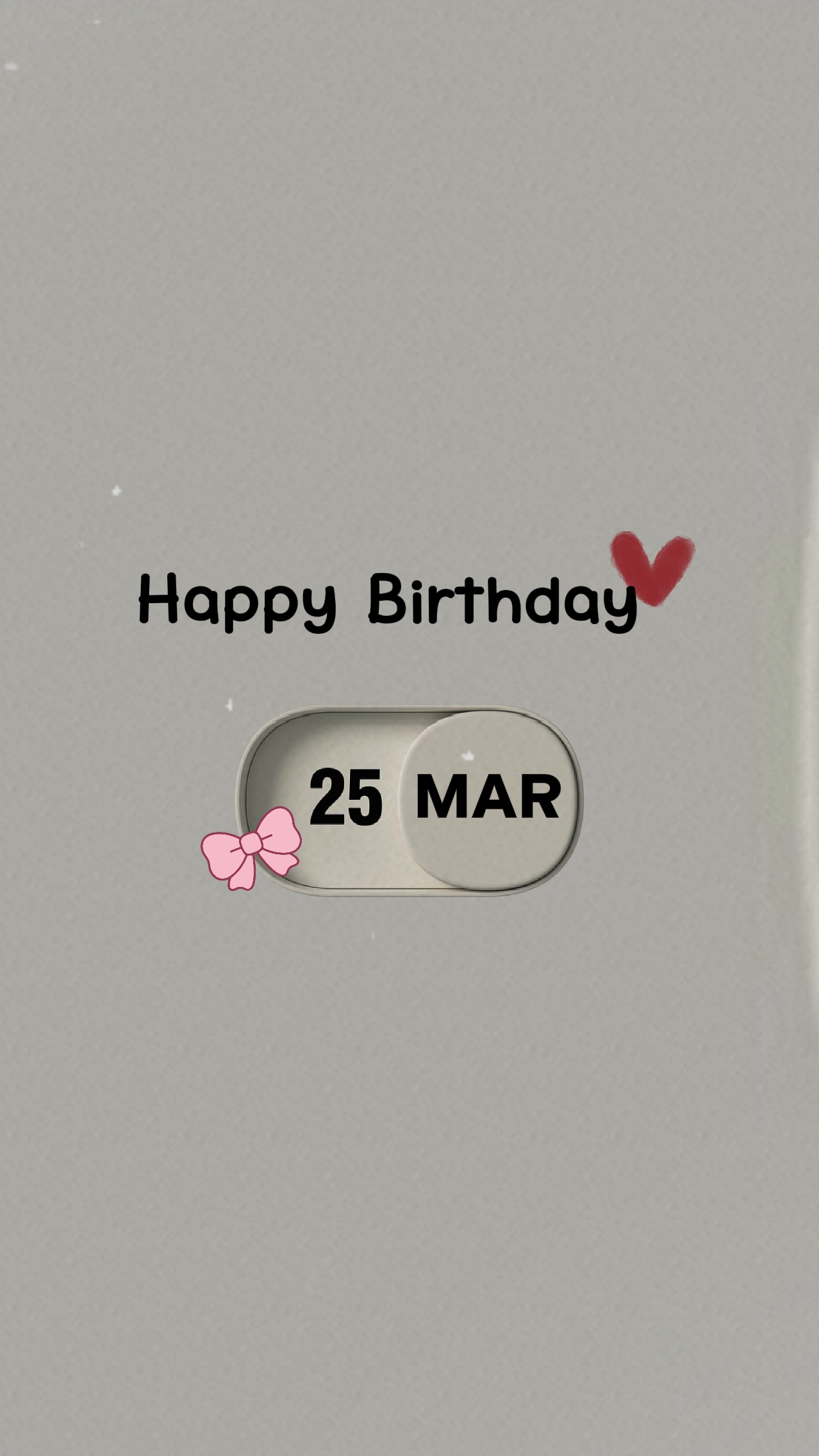 25 MARCH BIRTHDAY