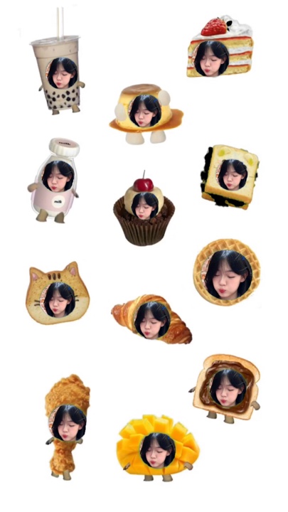 ghép ảnh cute 
