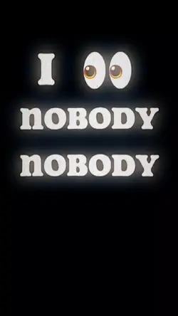 I See Nobody Trend 