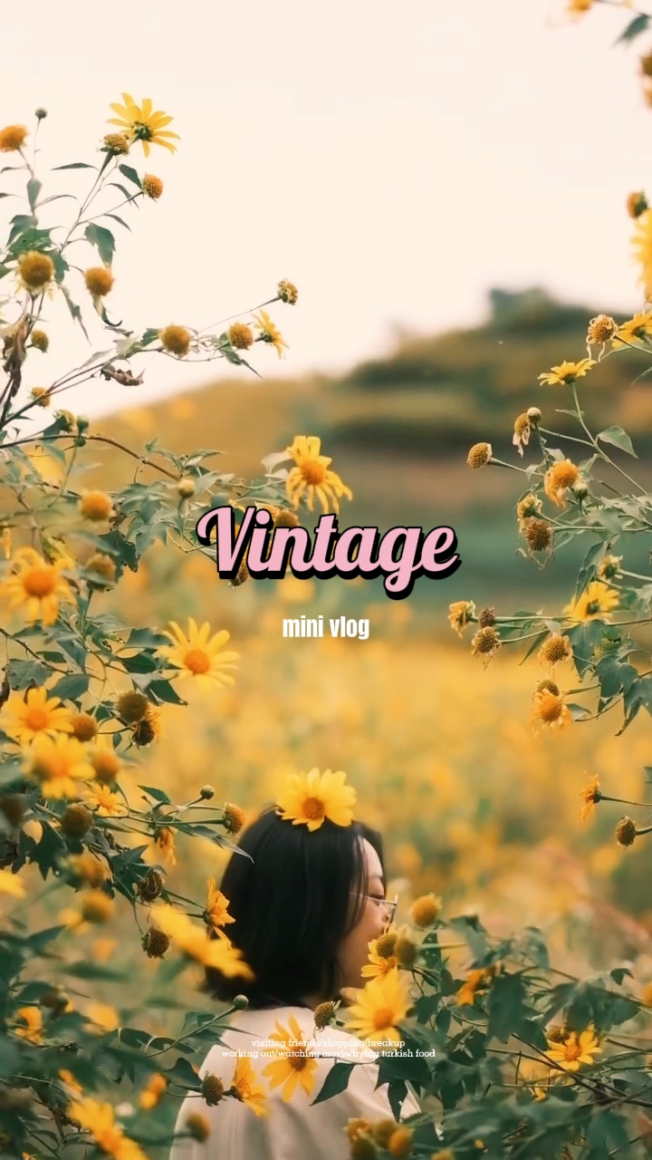 Vintage vlog