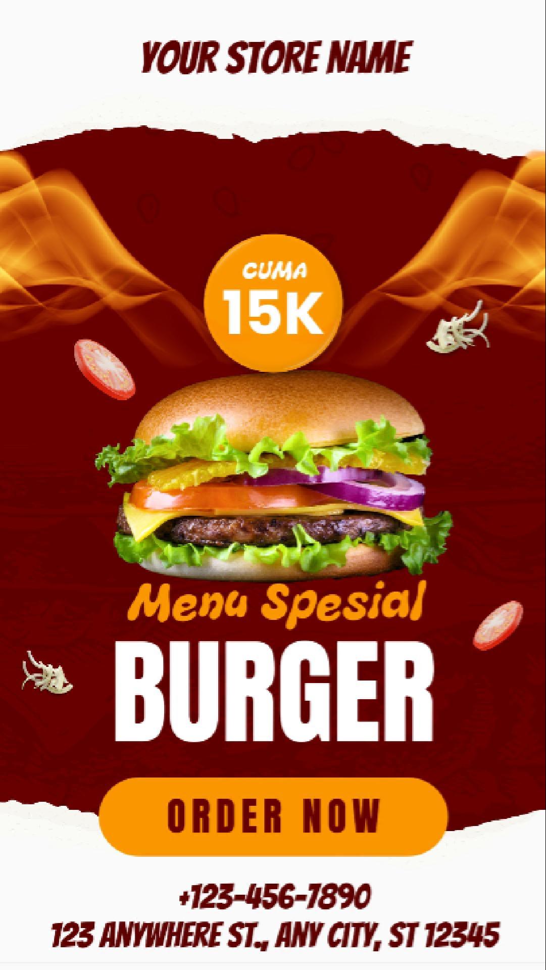 Promosi Burger