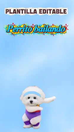 Perrito bailando 
