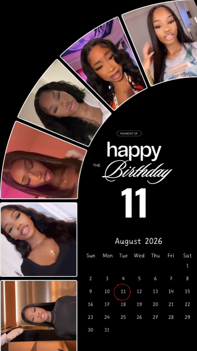BIRTHDAY AUGUST 11