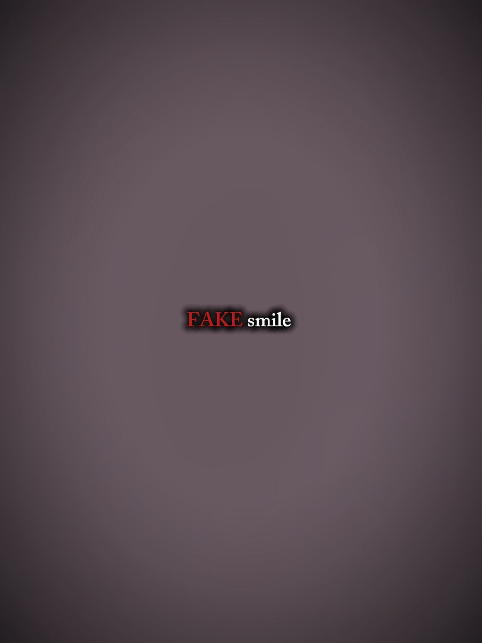 Sonrisa falsa 