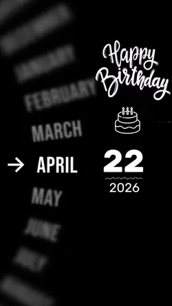 BDAY BROTHER 22 APRI