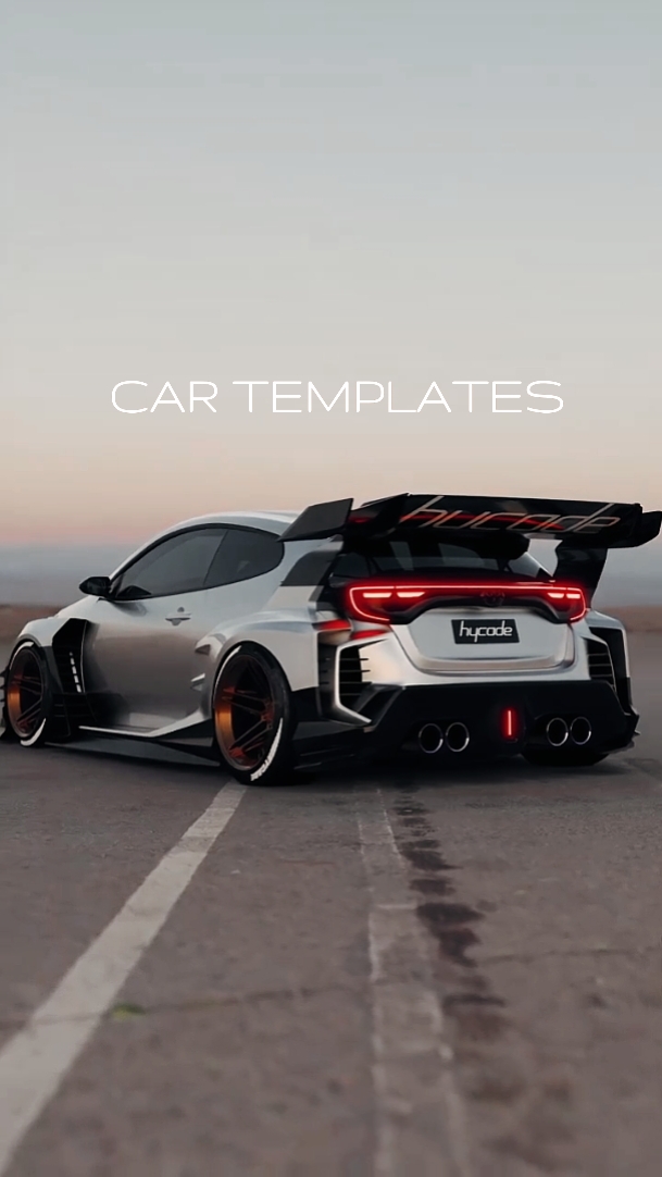 CAR TEMPLATES 004
