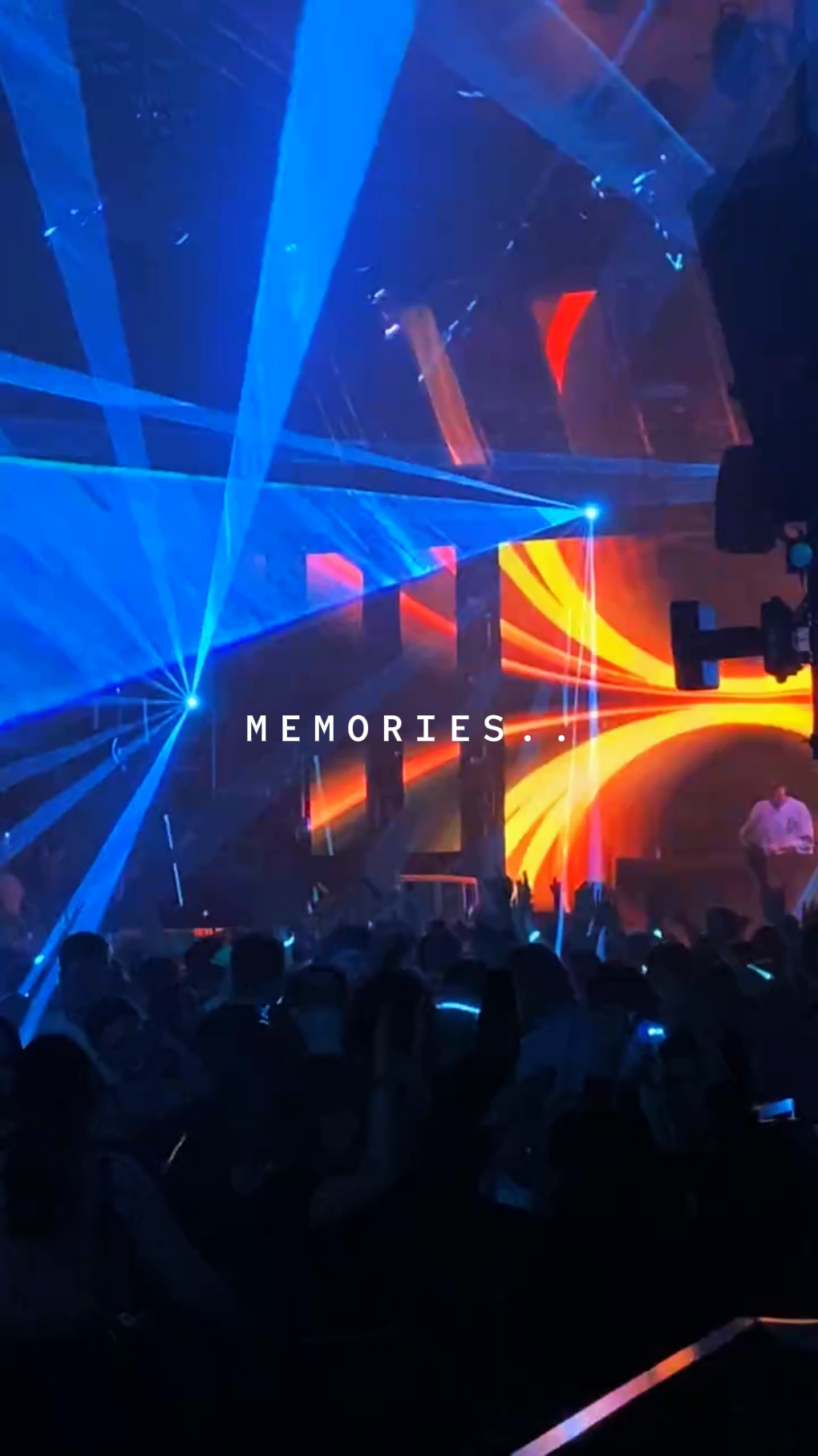Momentos de noche de fiesta 