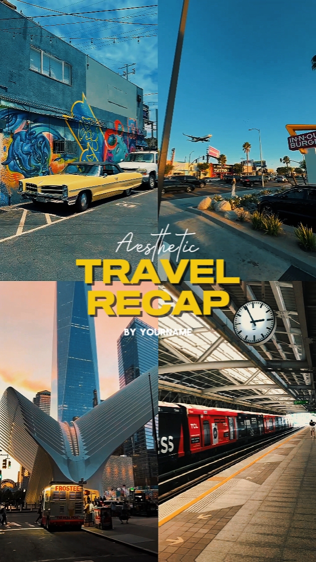 Travel Recap 9 Clips