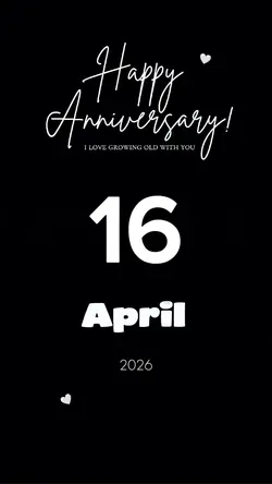 16 APRIL ANNIVERSARY