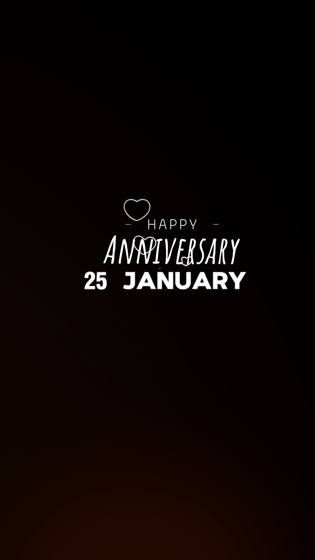 ANNIV 25 JANUARY