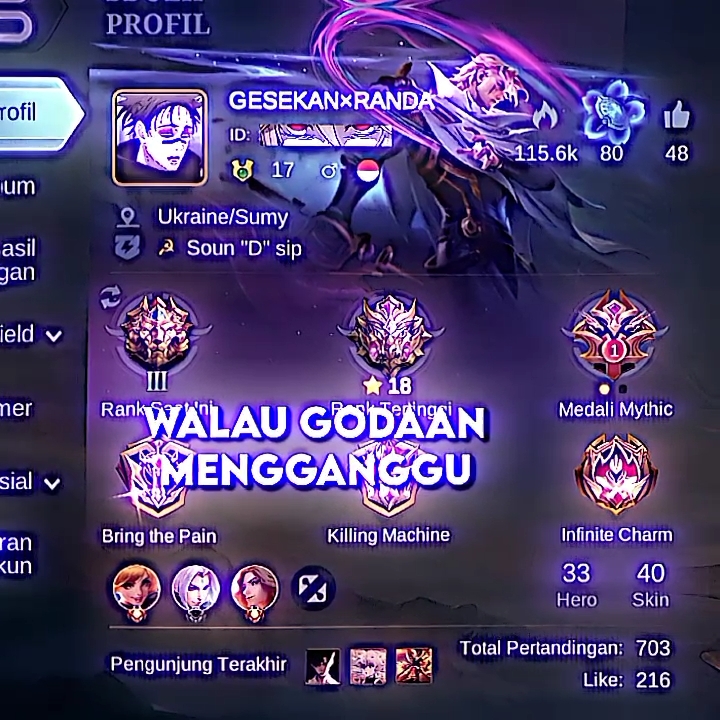 walau godaan