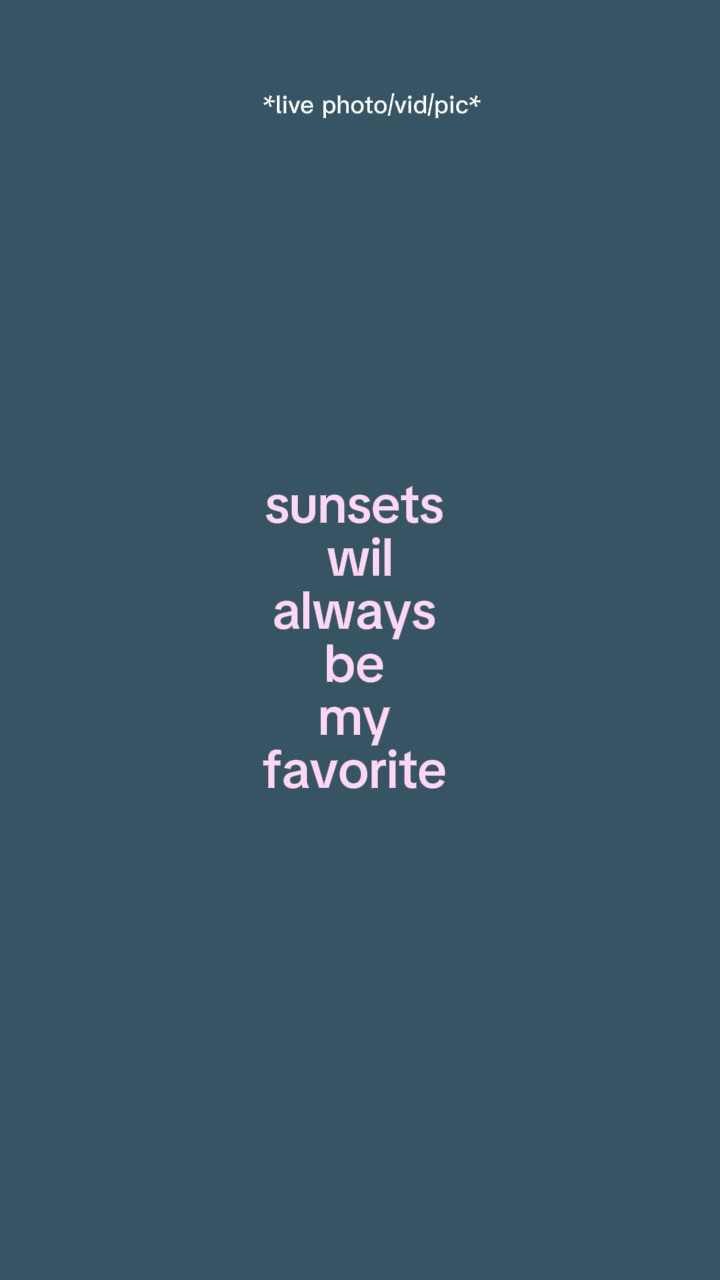 Sunsetswillalwaysbem