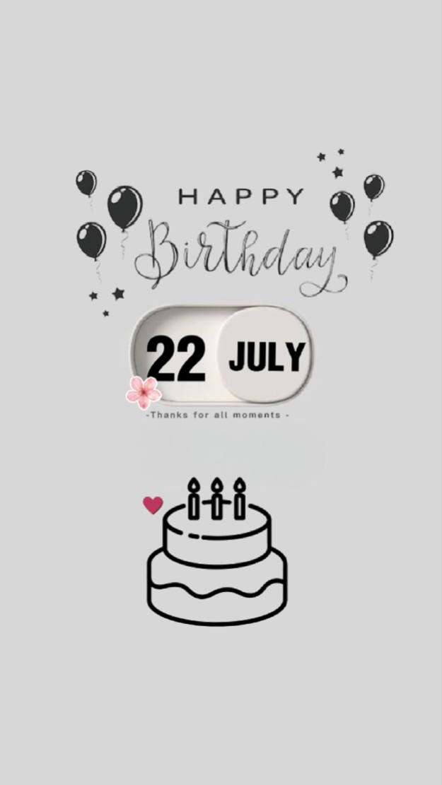 HBD 22 JULI 2026