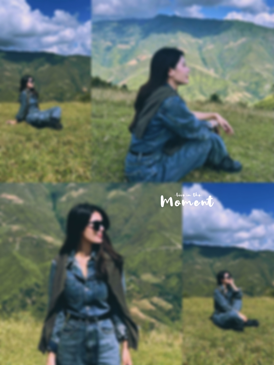 4 na larawan ng bundok