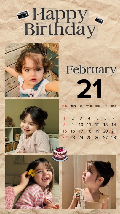 Birthday 21 February