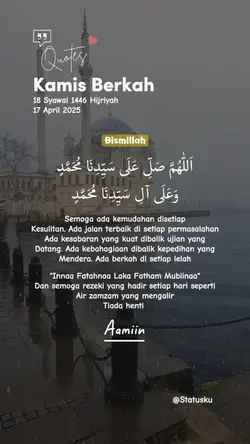 Doa Hari Kamis