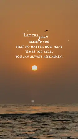 you can rise again