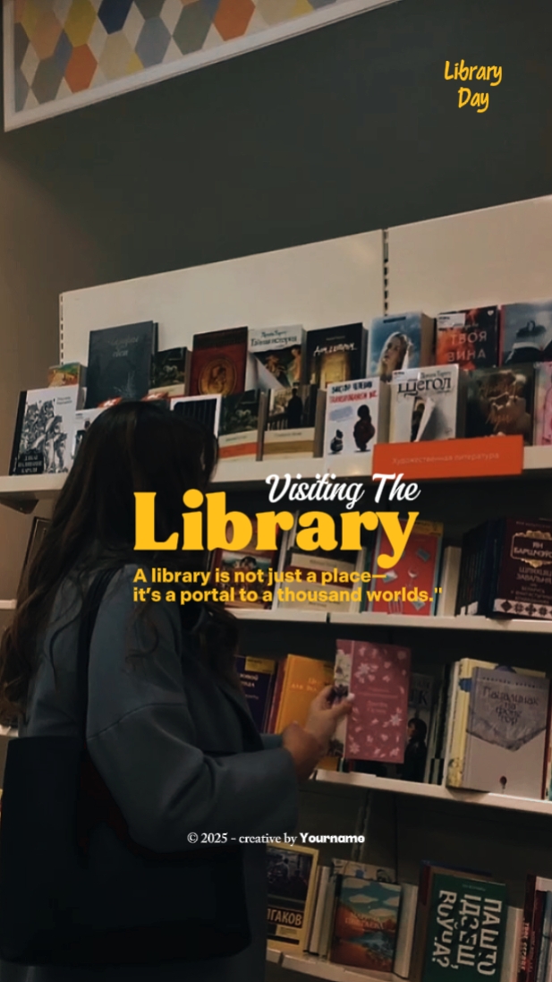 Mengunjungi Perpustakaan
