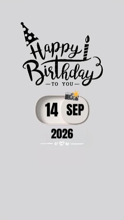 BDAY 14 SEPTEMBER 