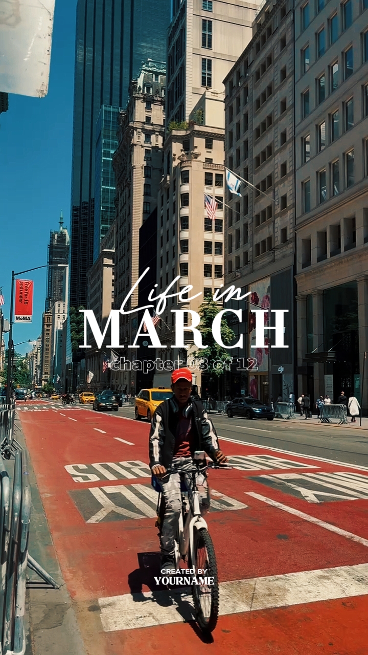 Life in march