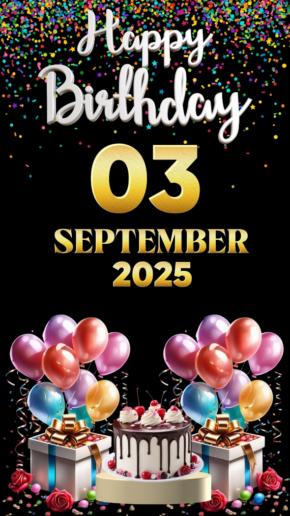 ULANG TAHUN 3 SEPTEMBER