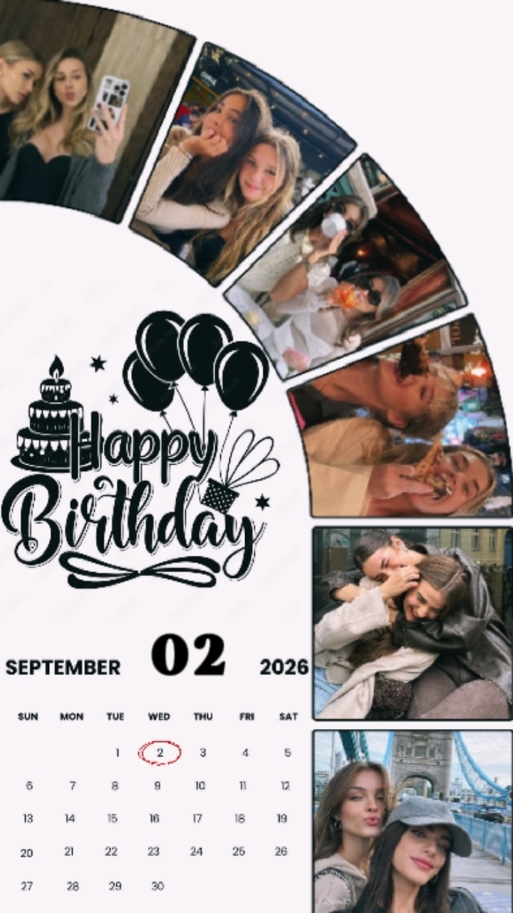BIRTHDAY 2 SEPTEMBER