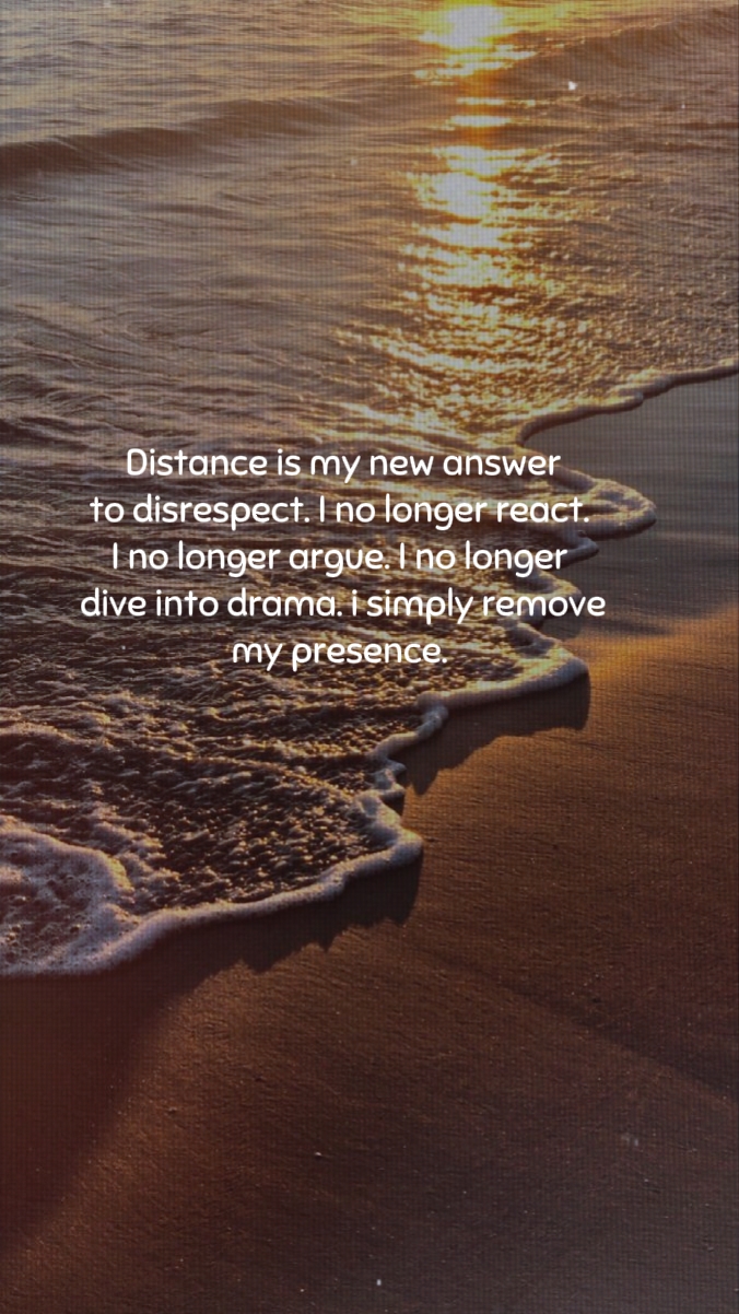 distance is my answe