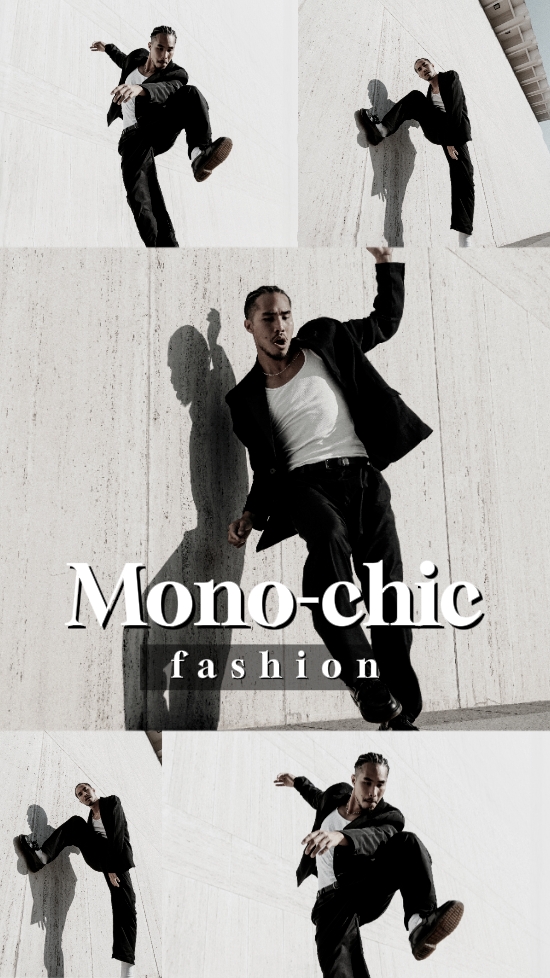 Gaya TikTok Fashion Mono-chic 