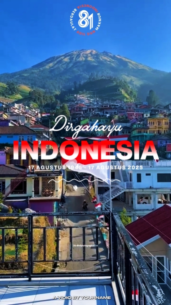 Dirgahayu Indonesia